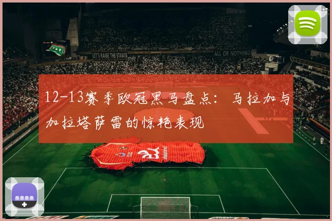 12-13赛季欧冠黑马盘点:马拉加与加拉塔萨雷的惊艳表现